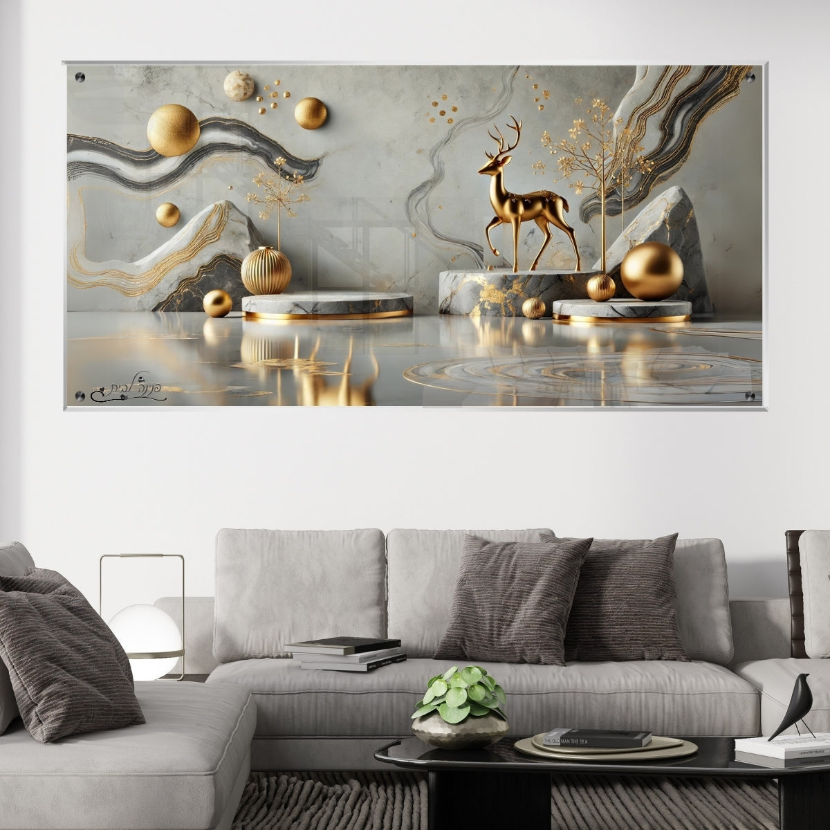 תמונות נוי בזכוכית מרהיבה, יוצרות אווירה מיוחדת ואלגנטית. מוסיפות חן וייחודיות לכל חלל מגורים.