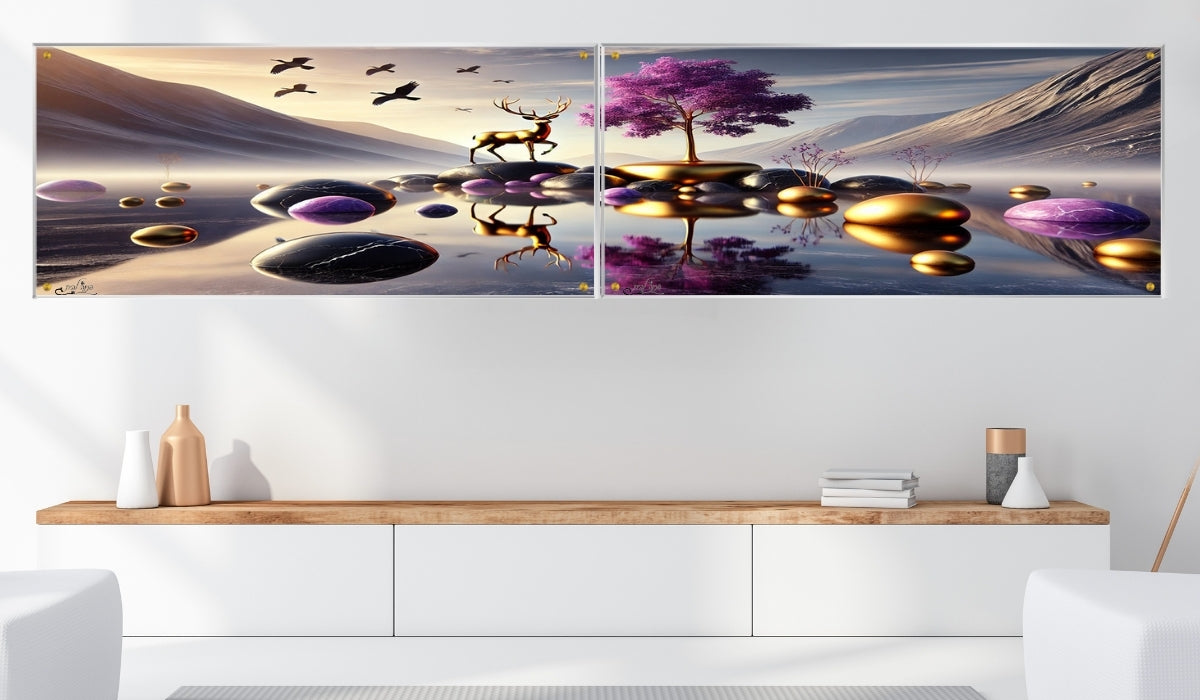 תמונות נוי בזכוכית מרהיבה, נבחרות בקפידה כדי לשדרג את עיצוב הבית. מוסיפות חן וייחודיות לכל חלל מגורים.