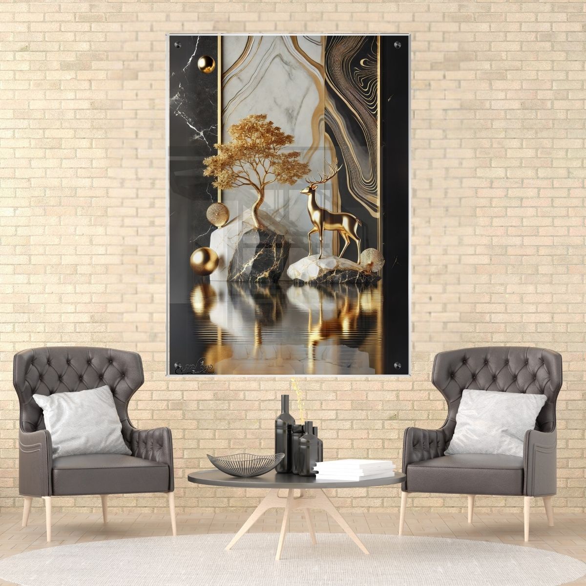 תמונות זכוכית מעוצבות, מוסיפות טאץ' יוקרתי לכל קיר. יוצרות אווירה חמימה ואלגנטית בבית.