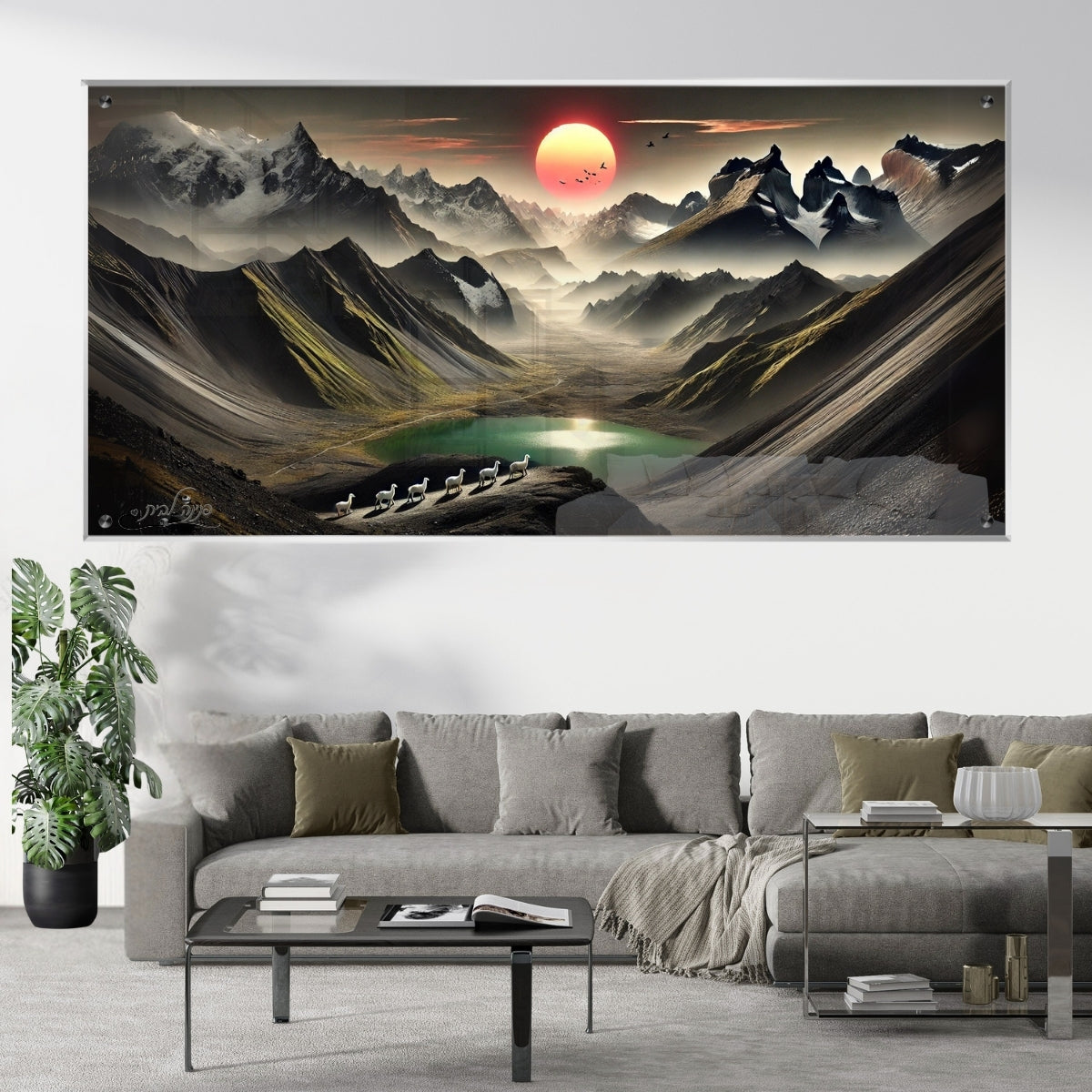 תמונות מודפסות על זכוכית בעיצוב ייחודי, יוצרות אווירה מיוחדת ואלגנטית. משלבות איכות הדפסה גבוהה עם זכוכית יוקרתית.