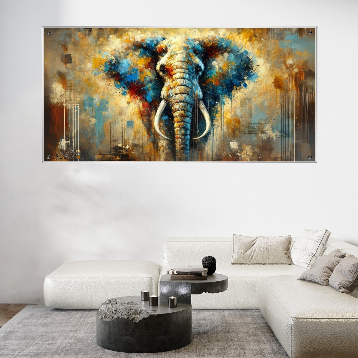 אומנות מודרנית על זכוכית, נבחרות בקפידה כדי לשדרג את עיצוב הבית. מעניקות עומק ותחכום לכל עיצוב פנים.