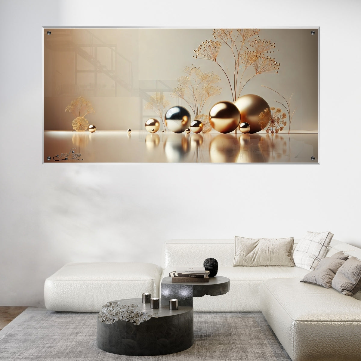 אומנות מודרנית על זכוכית, מוסיפות טאץ' יוקרתי לכל קיר. משלבות איכות הדפסה גבוהה עם זכוכית יוקרתית.