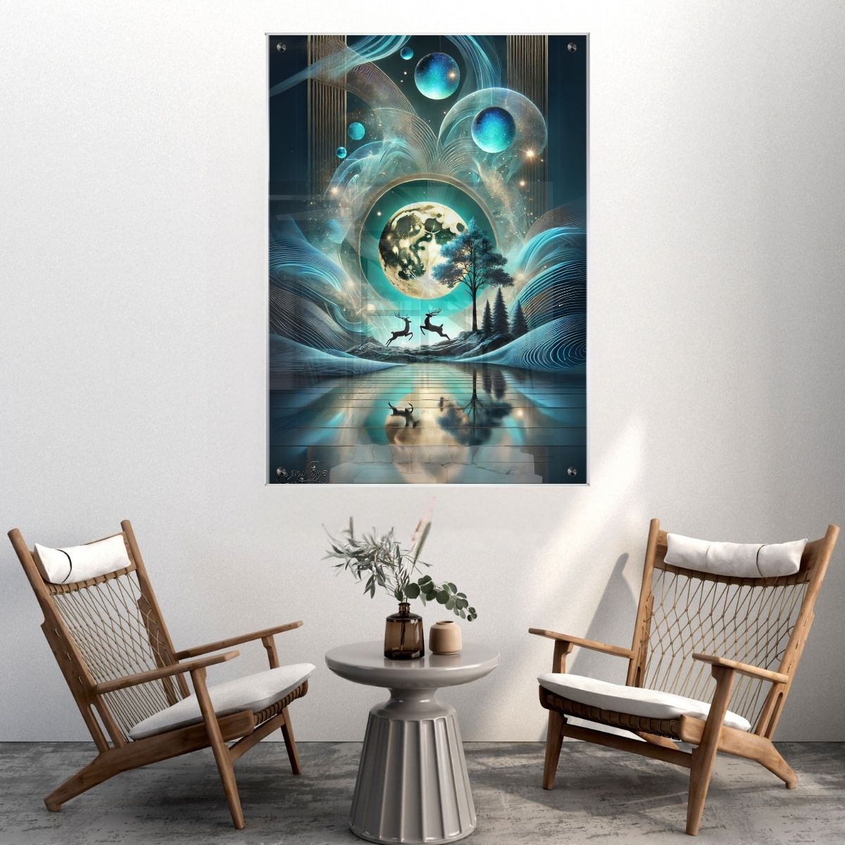 תמונות זכוכית מעוצבות, יוצרות אווירה מיוחדת ואלגנטית. משלבות איכות הדפסה גבוהה עם זכוכית יוקרתית.