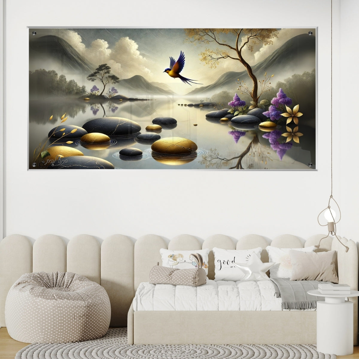 תמונות זכוכית אמנותיות, משדרגות את עיצוב הפנים. מוסיפות חן וייחודיות לכל חלל מגורים.