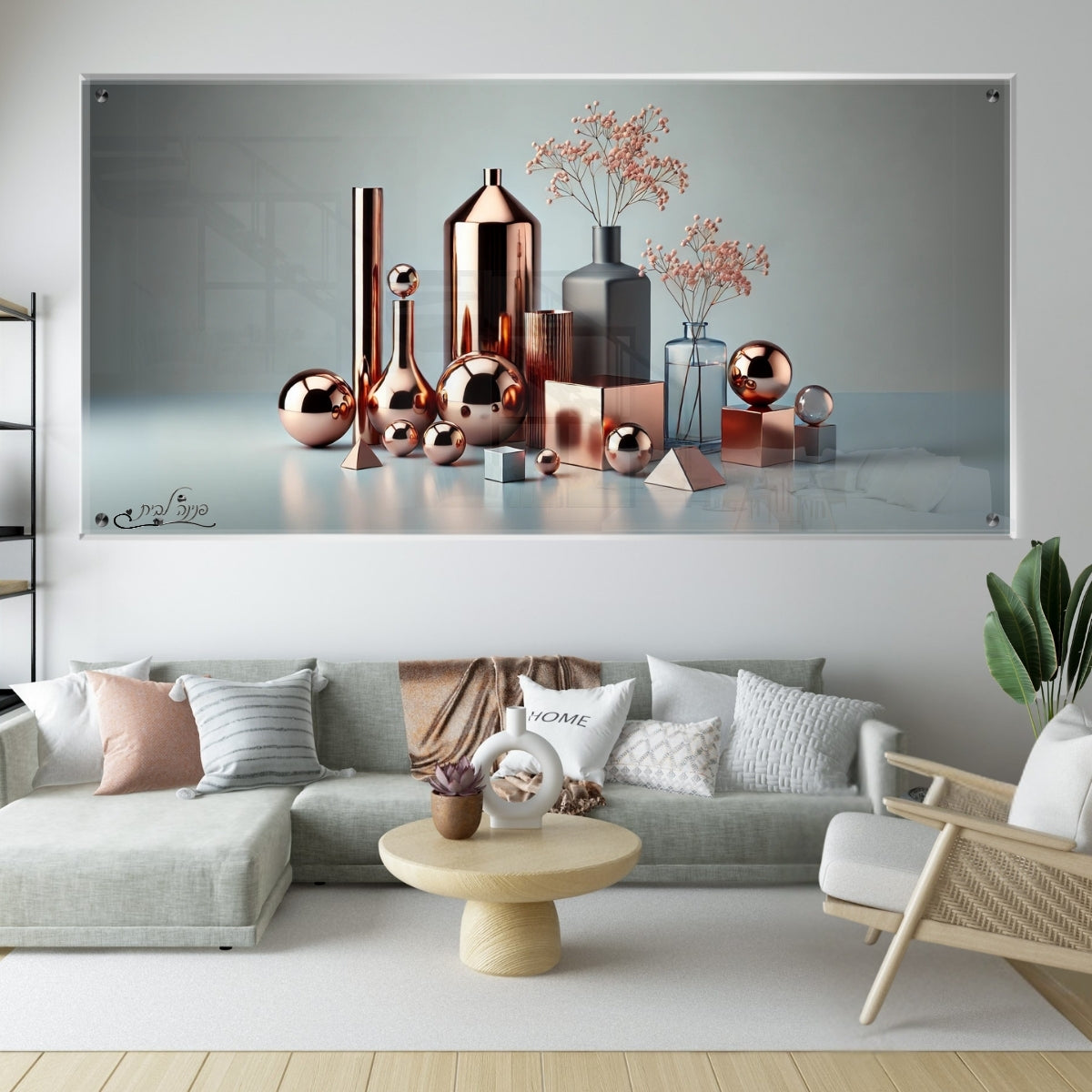 תמונות זכוכית מעוצבות, משדרגות את עיצוב הפנים. מוסיפות חן וייחודיות לכל חלל מגורים.