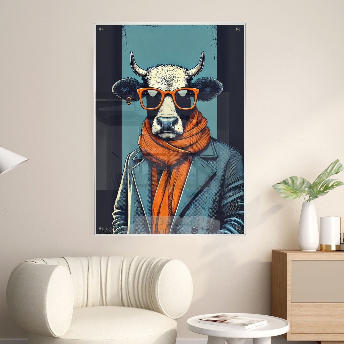 תמונות מודפסות על זכוכית בעיצוב ייחודי, מעוצבות בהשראת אמנות מודרנית. מעניקות עומק ותחכום לכל עיצוב פנים.