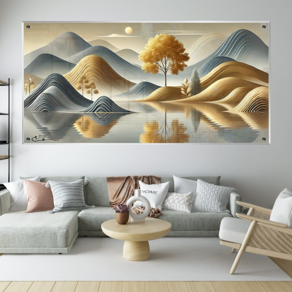 תמונות נוי בזכוכית מרהיבה, מוסיפות טאץ' יוקרתי לכל קיר. יוצרות אווירה חמימה ואלגנטית בבית.