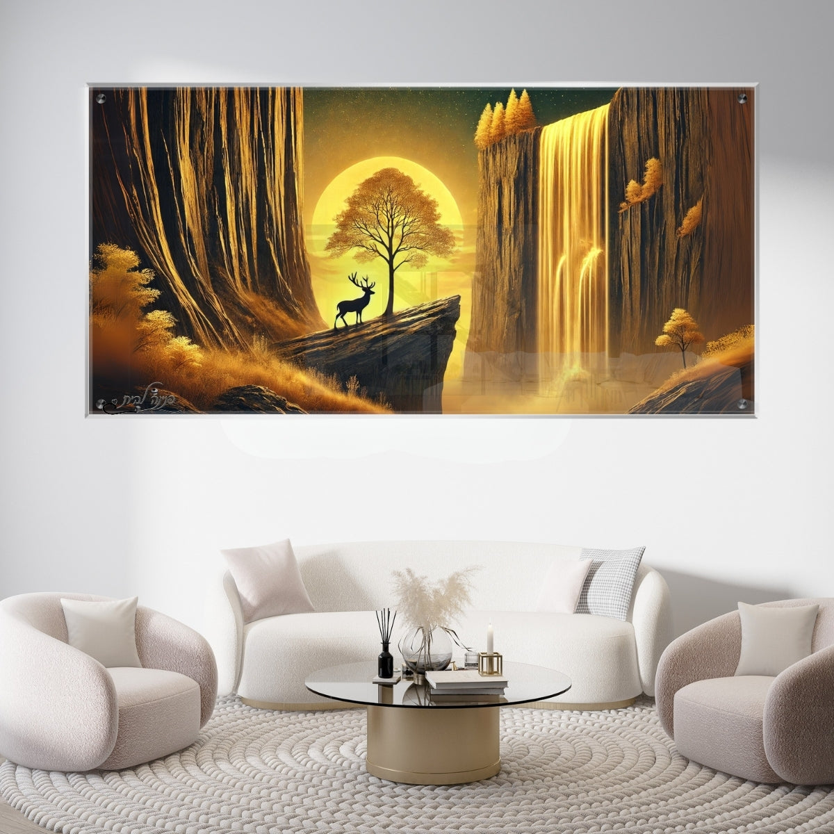 תמונות זכוכית אמנותיות, מוסיפות טאץ' יוקרתי לכל קיר. משלבות איכות הדפסה גבוהה עם זכוכית יוקרתית.