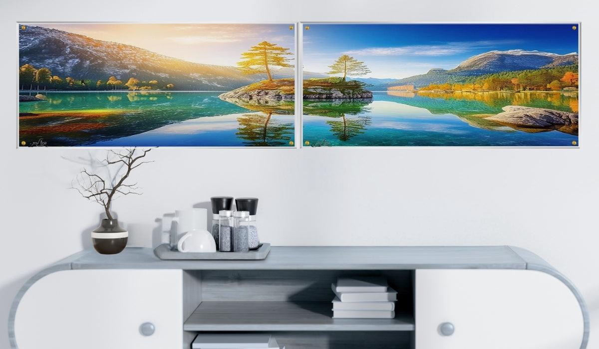 תמונות זכוכית אמנותיות, מעוצבות בהשראת אמנות מודרנית. מתאימות לכל חלל – סלון, משרד או חדר שינה.