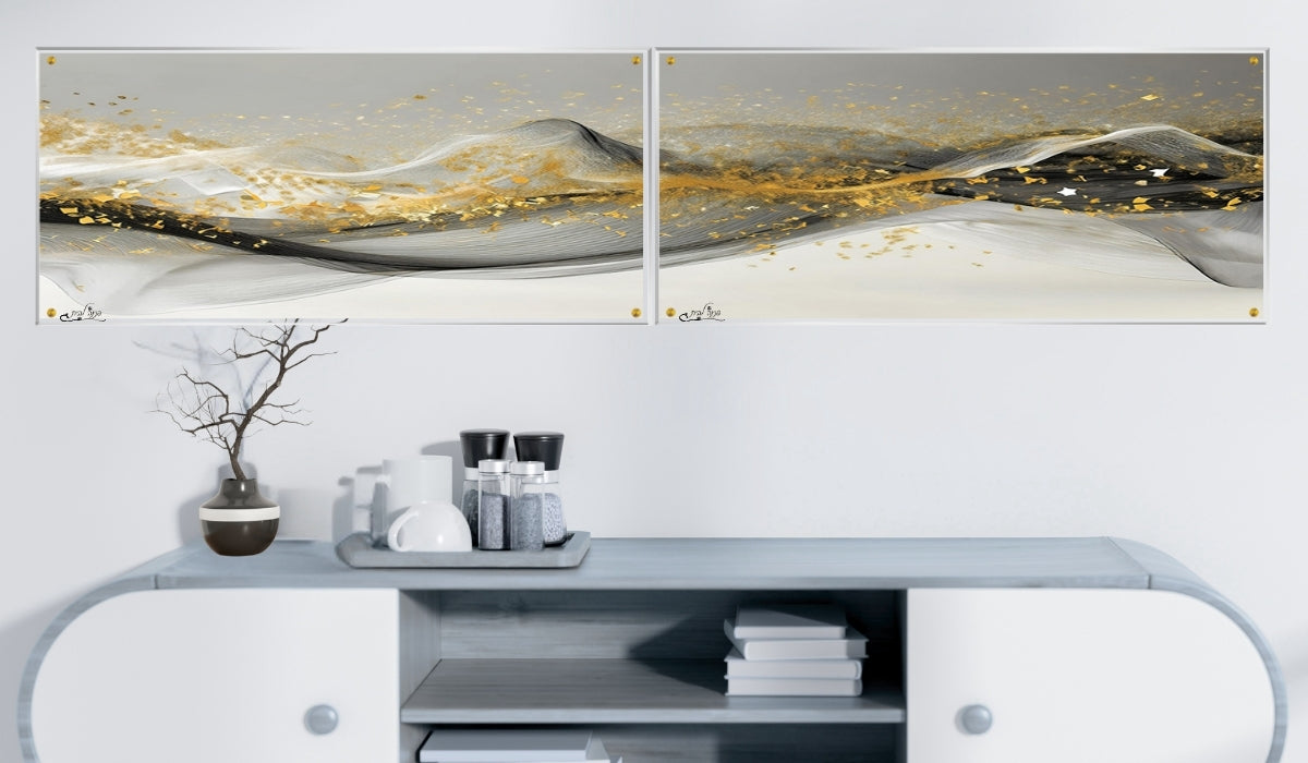 אומנות מודרנית על זכוכית, משדרגות את עיצוב הפנים. מוסיפות חן וייחודיות לכל חלל מגורים.