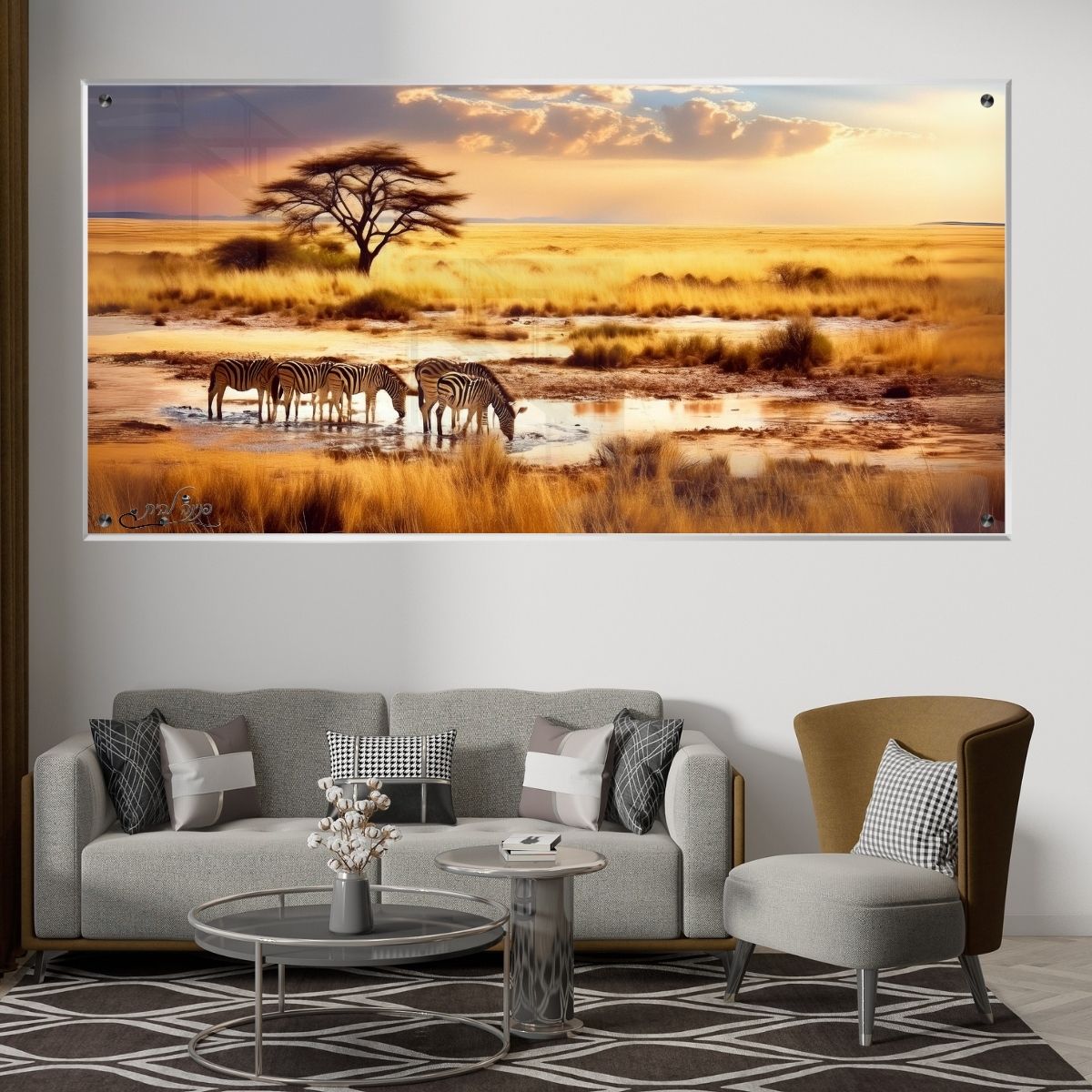 אומנות מודרנית על זכוכית, יוצרות אווירה מיוחדת ואלגנטית. מעניקות עומק ותחכום לכל עיצוב פנים.