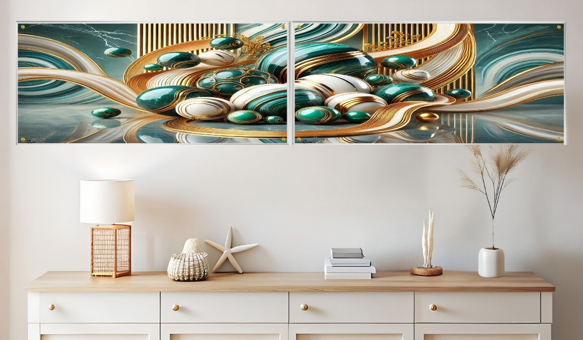 אומנות מודרנית על זכוכית, נבחרות בקפידה כדי לשדרג את עיצוב הבית. משלבות איכות הדפסה גבוהה עם זכוכית יוקרתית.