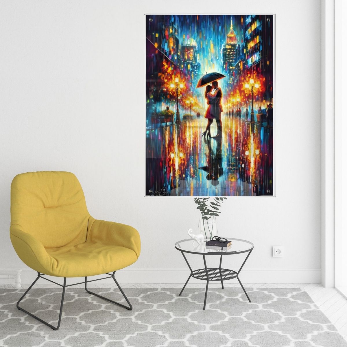 אומנות מודרנית על זכוכית, משדרגות את עיצוב הפנים. מוסיפות חן וייחודיות לכל חלל מגורים.