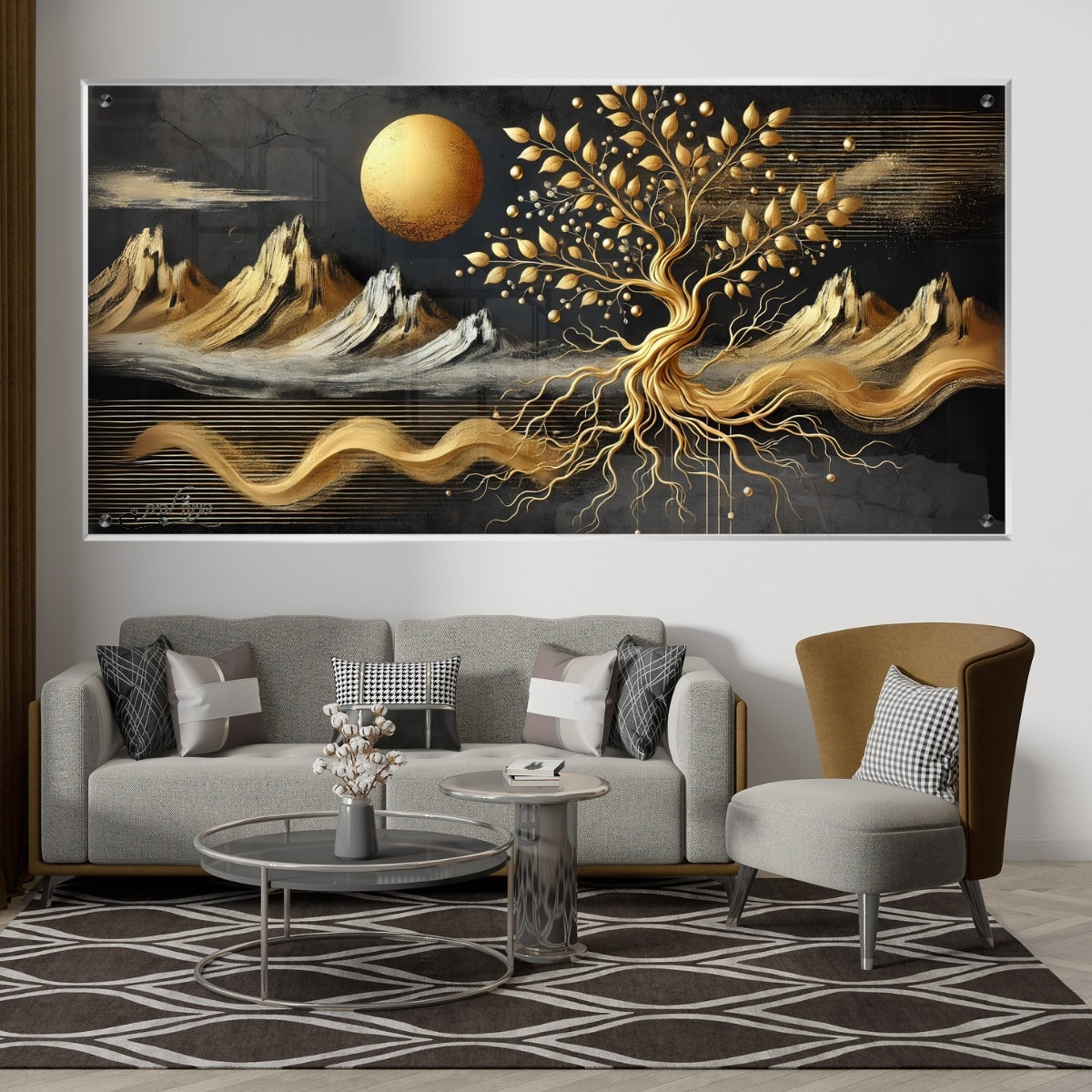 תמונות נוי בזכוכית מרהיבה, משדרגות את עיצוב הפנים. מוסיפות חן וייחודיות לכל חלל מגורים.