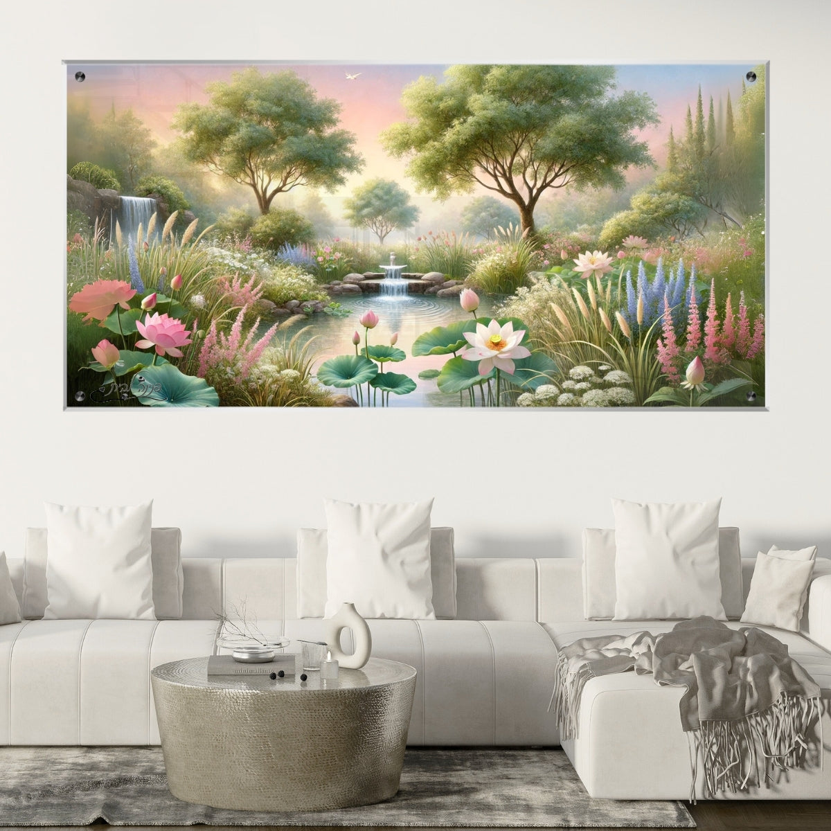 תמונות נוי בזכוכית מרהיבה, יוצרות אווירה מיוחדת ואלגנטית. מעניקות עומק ותחכום לכל עיצוב פנים.