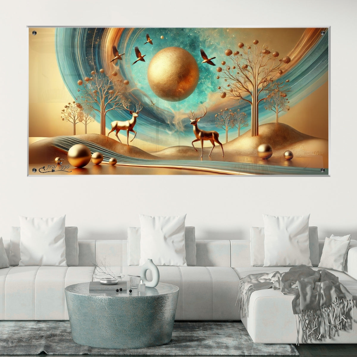 תמונות נוי בזכוכית מרהיבה, מוסיפות טאץ' יוקרתי לכל קיר. מוסיפות חן וייחודיות לכל חלל מגורים.