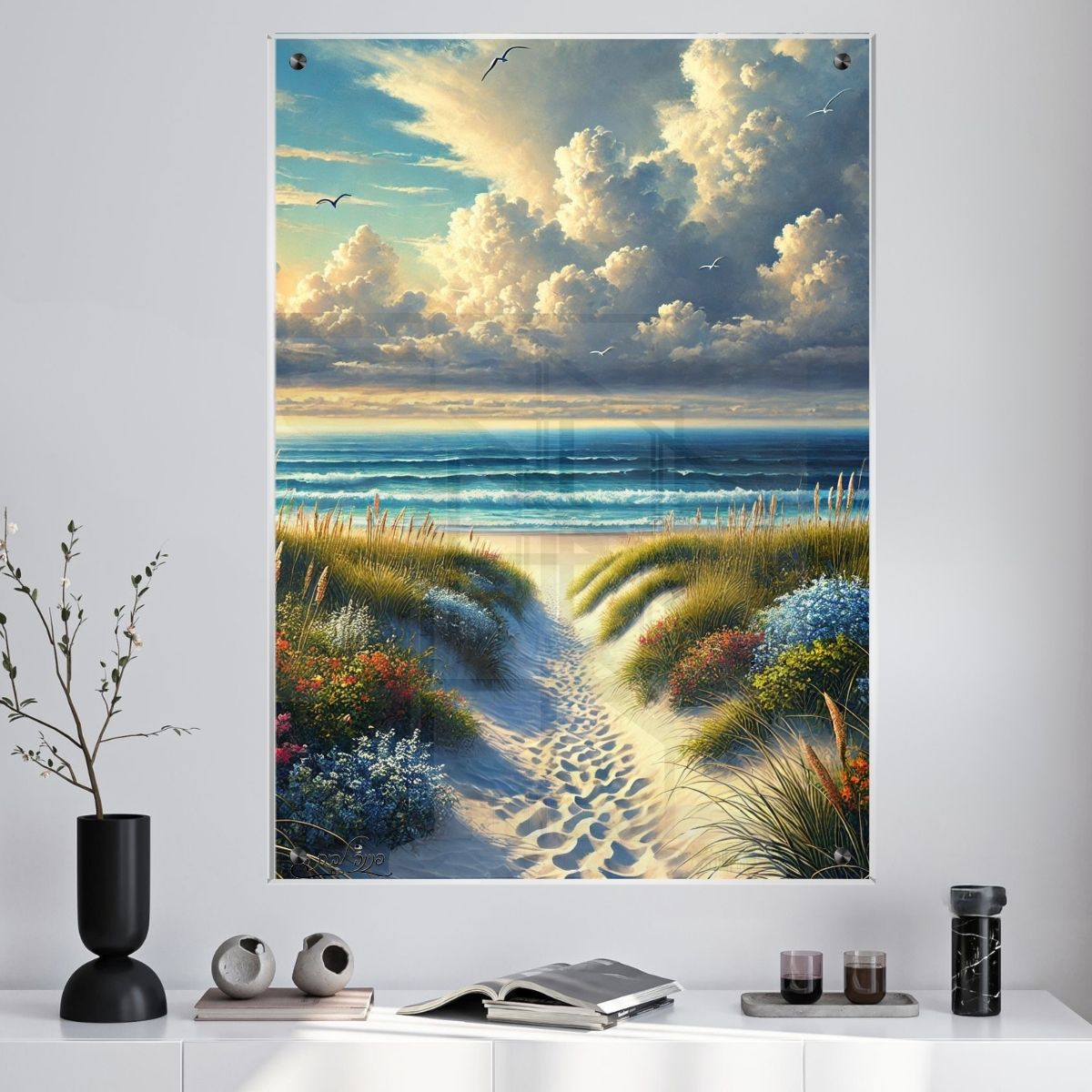 אומנות מודרנית על זכוכית, נבחרות בקפידה כדי לשדרג את עיצוב הבית. מוסיפות חן וייחודיות לכל חלל מגורים.