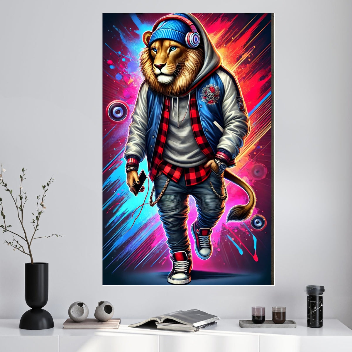 אומנות מודרנית על זכוכית, משדרגות את עיצוב הפנים. משלבות איכות הדפסה גבוהה עם זכוכית יוקרתית.