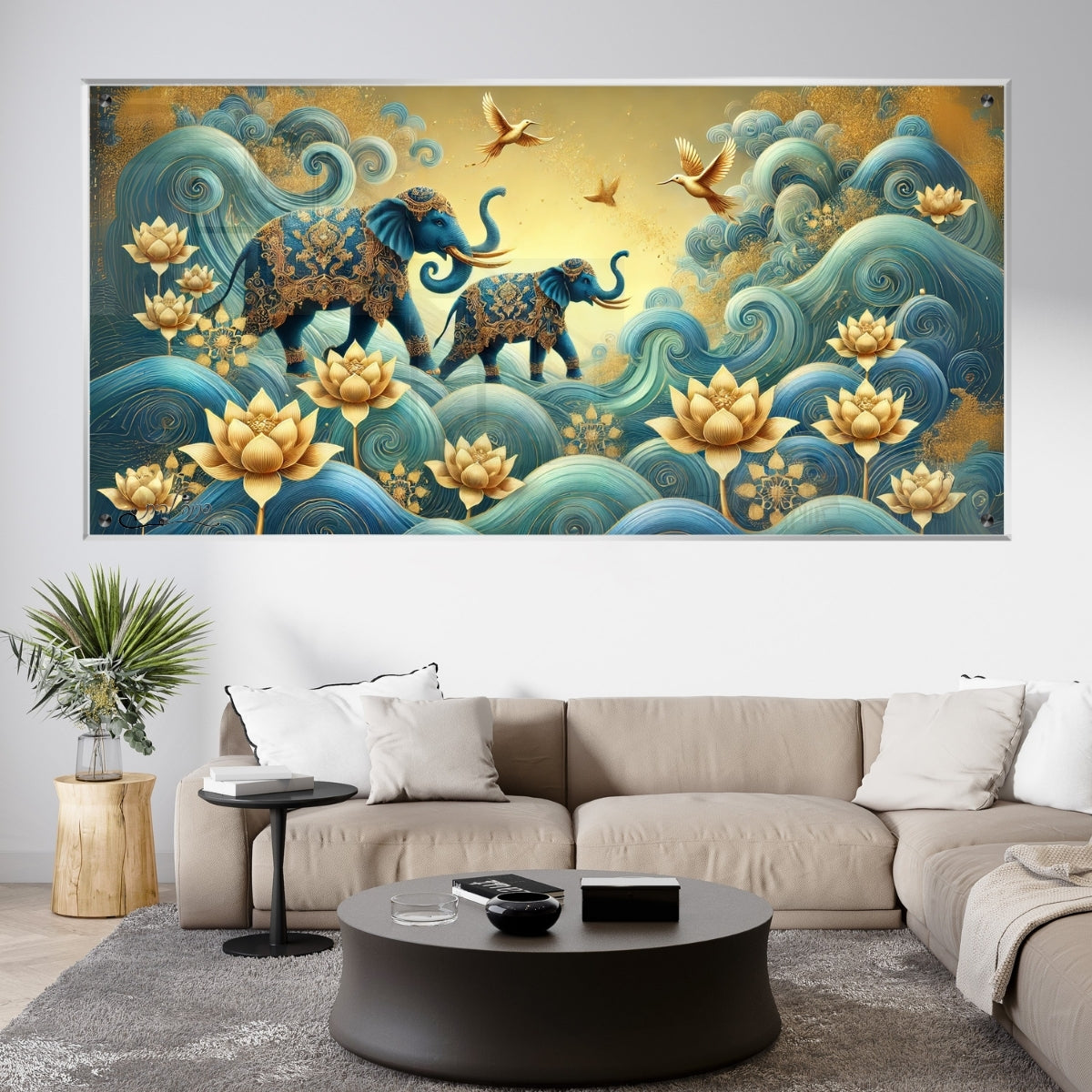 תמונות נוי בזכוכית מרהיבה, יוצרות אווירה מיוחדת ואלגנטית. מעניקות עומק ותחכום לכל עיצוב פנים.