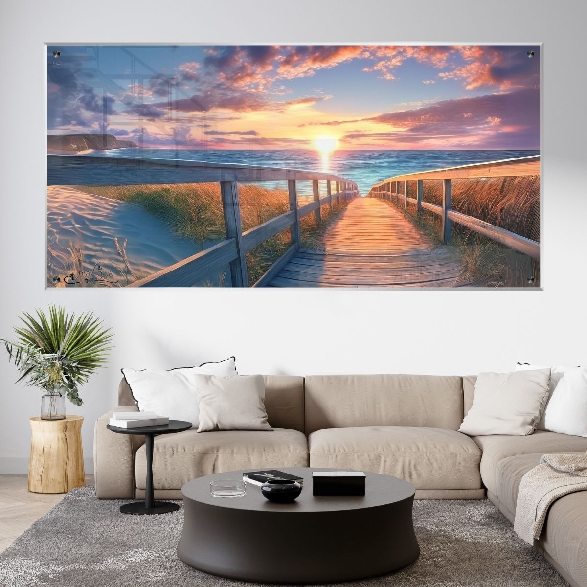 תמונות זכוכית אמנותיות, משדרגות את עיצוב הפנים. משלבות איכות הדפסה גבוהה עם זכוכית יוקרתית.