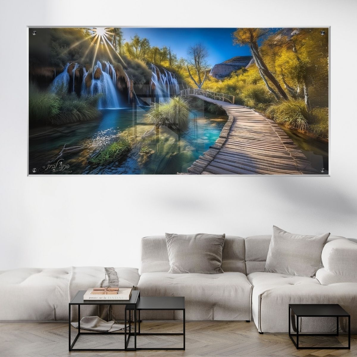 תמונות זכוכית מעוצבות, יוצרות אווירה מיוחדת ואלגנטית. משלבות איכות הדפסה גבוהה עם זכוכית יוקרתית.