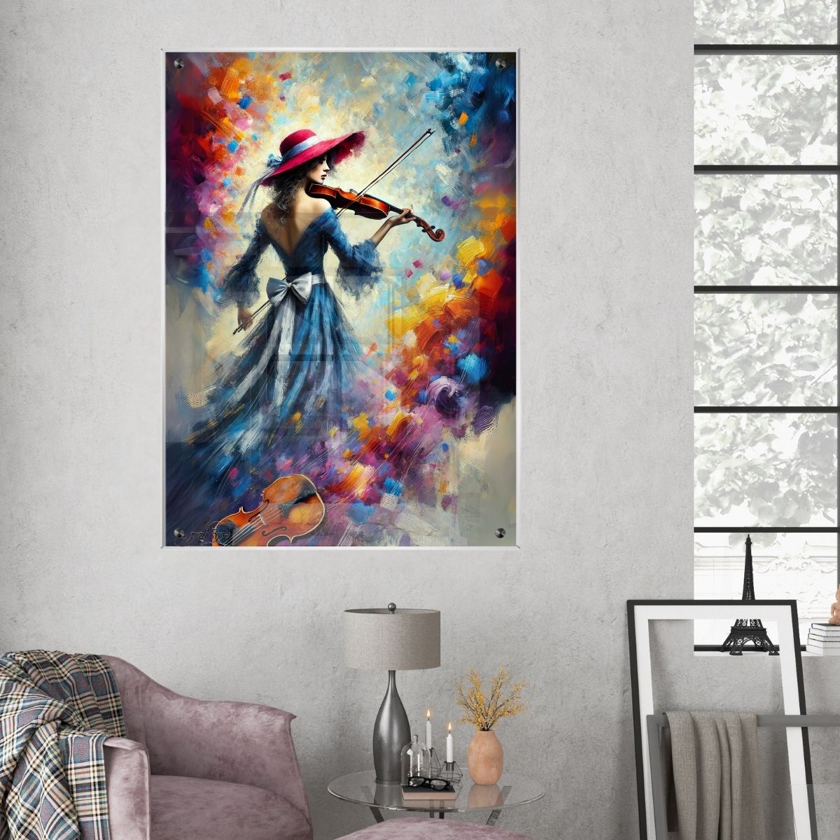 תמונות זכוכית אמנותיות, מוסיפות טאץ' יוקרתי לכל קיר. מעניקות עומק ותחכום לכל עיצוב פנים.