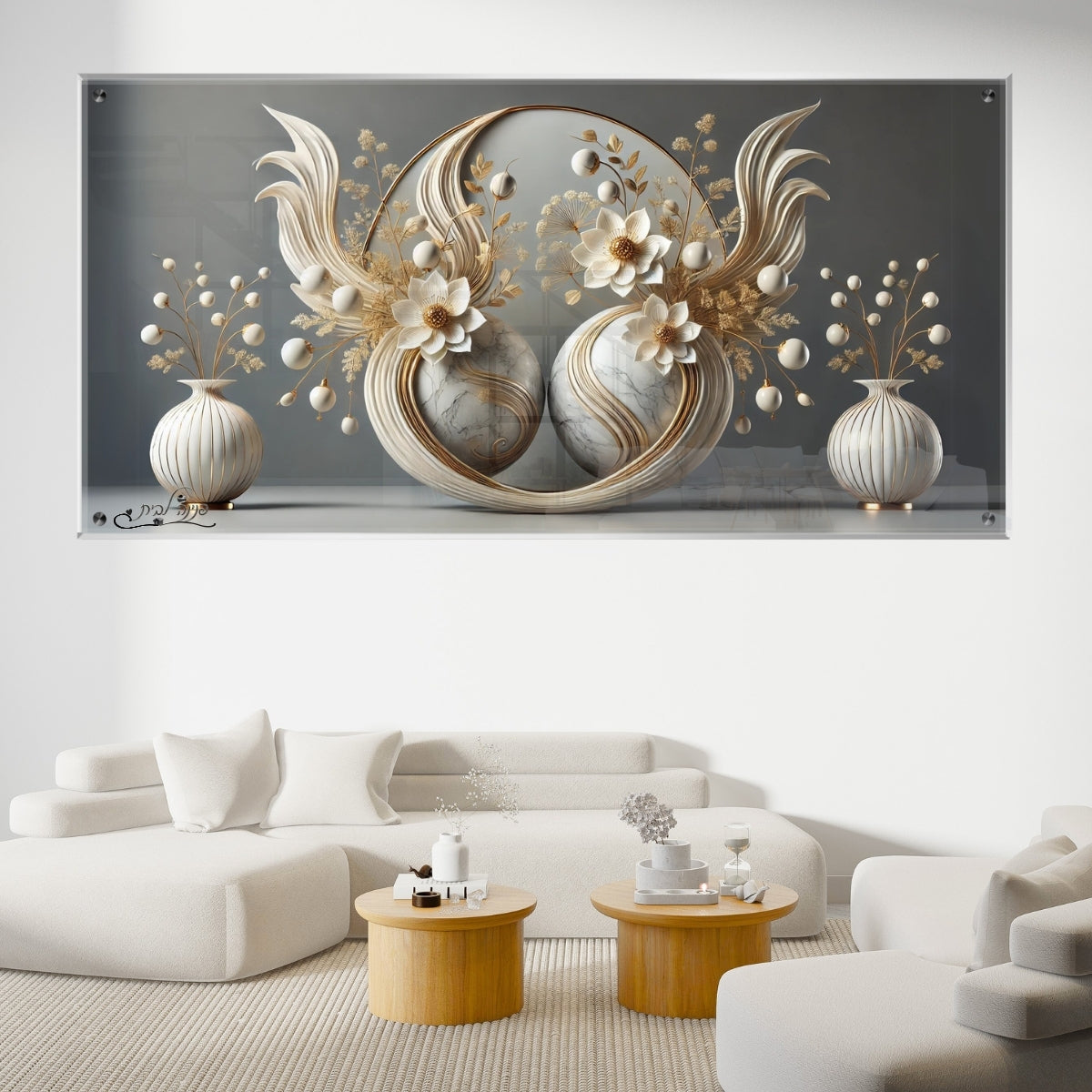 אומנות מודרנית על זכוכית, משדרגות את עיצוב הפנים. מעניקות עומק ותחכום לכל עיצוב פנים.