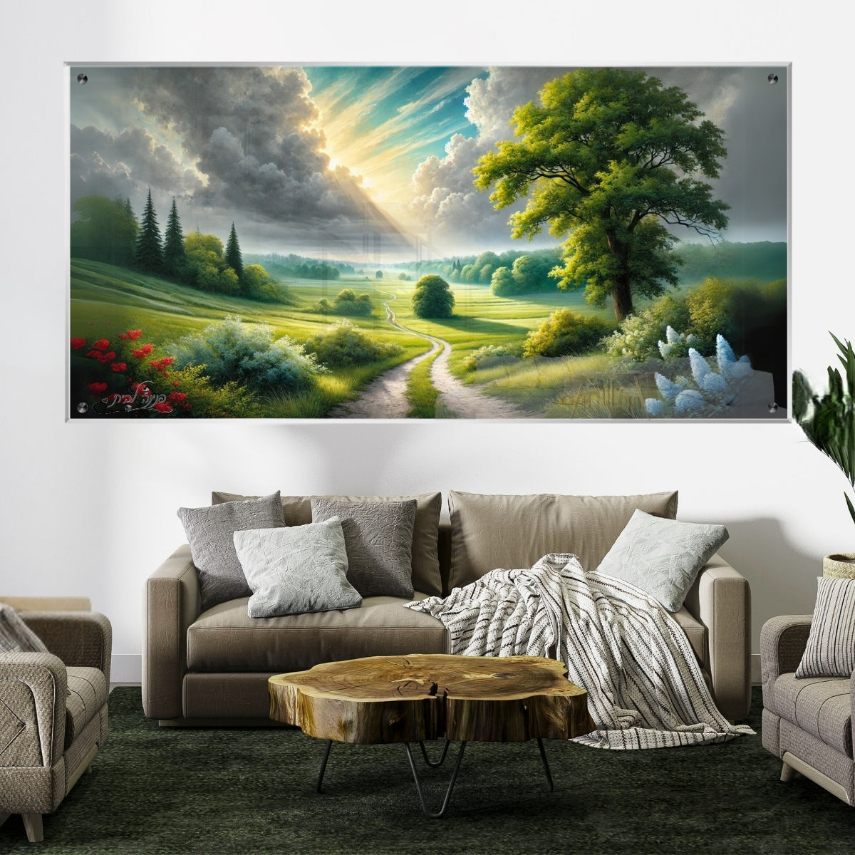 תמונות זכוכית אמנותיות, משדרגות את עיצוב הפנים. מתאימות לכל חלל – סלון, משרד או חדר שינה.