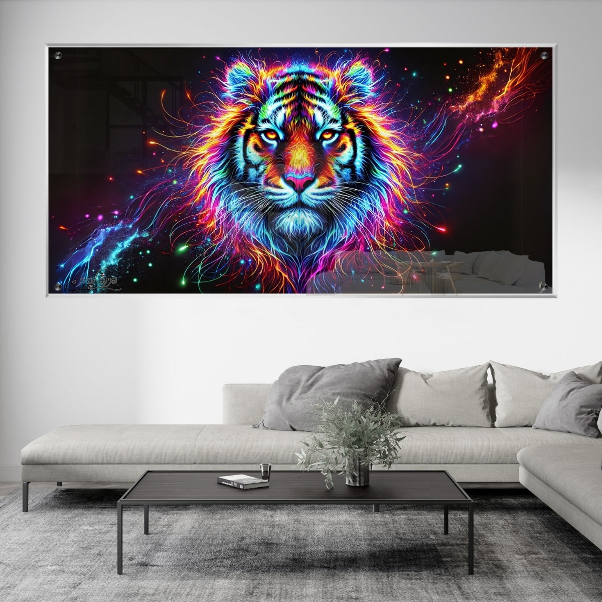 תמונות נוי בזכוכית מרהיבה, מעוצבות בהשראת אמנות מודרנית. מתאימות לכל חלל – סלון, משרד או חדר שינה.