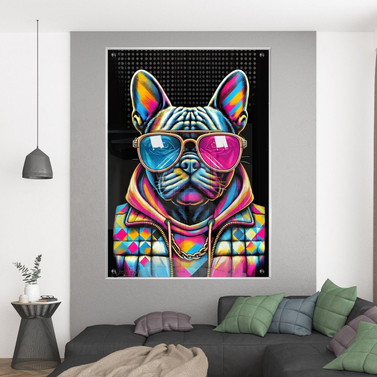 תמונות זכוכית מעוצבות, מעוצבות בהשראת אמנות מודרנית. מעניקות עומק ותחכום לכל עיצוב פנים.