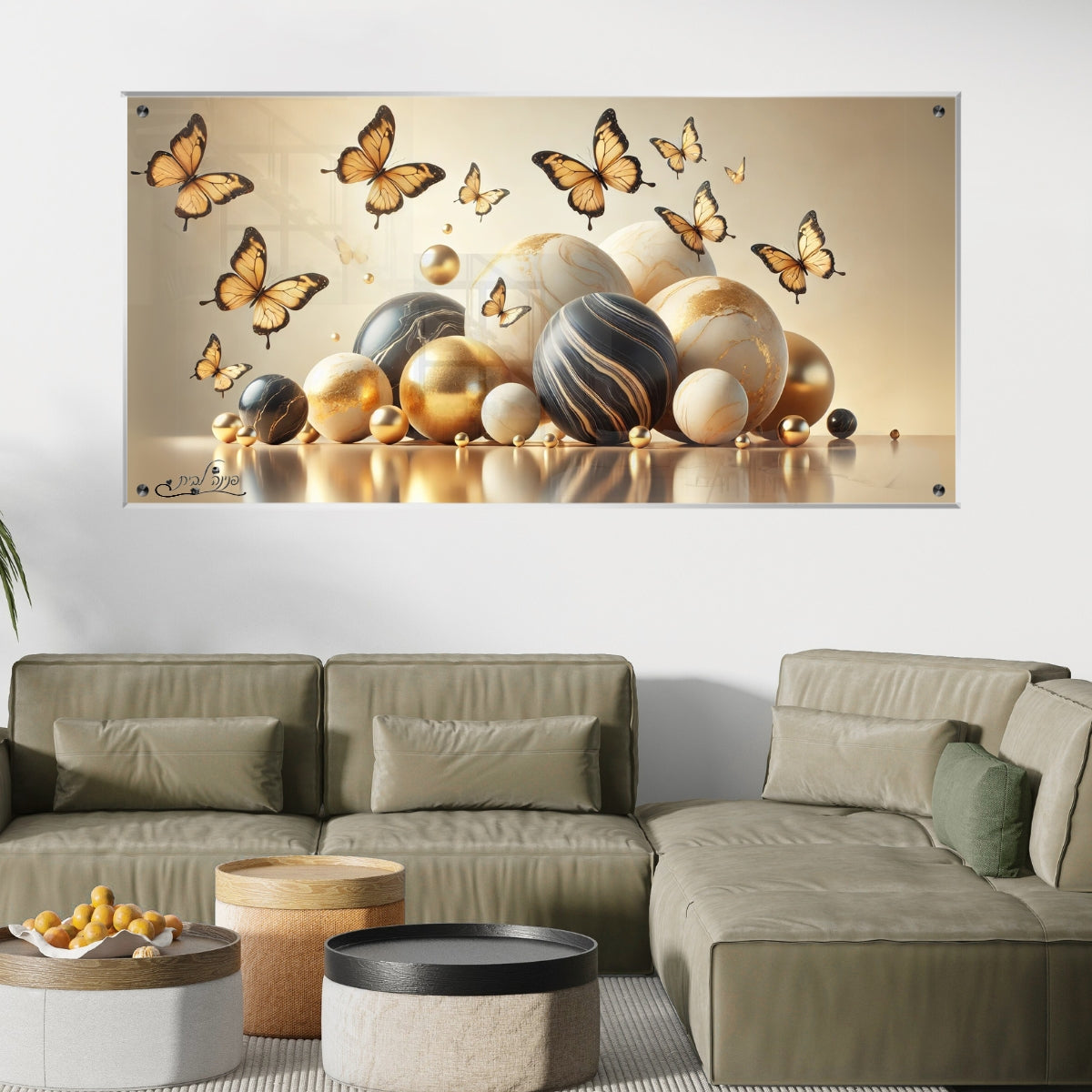 תמונות נוי בזכוכית מרהיבה, יוצרות אווירה מיוחדת ואלגנטית. מוסיפות חן וייחודיות לכל חלל מגורים.