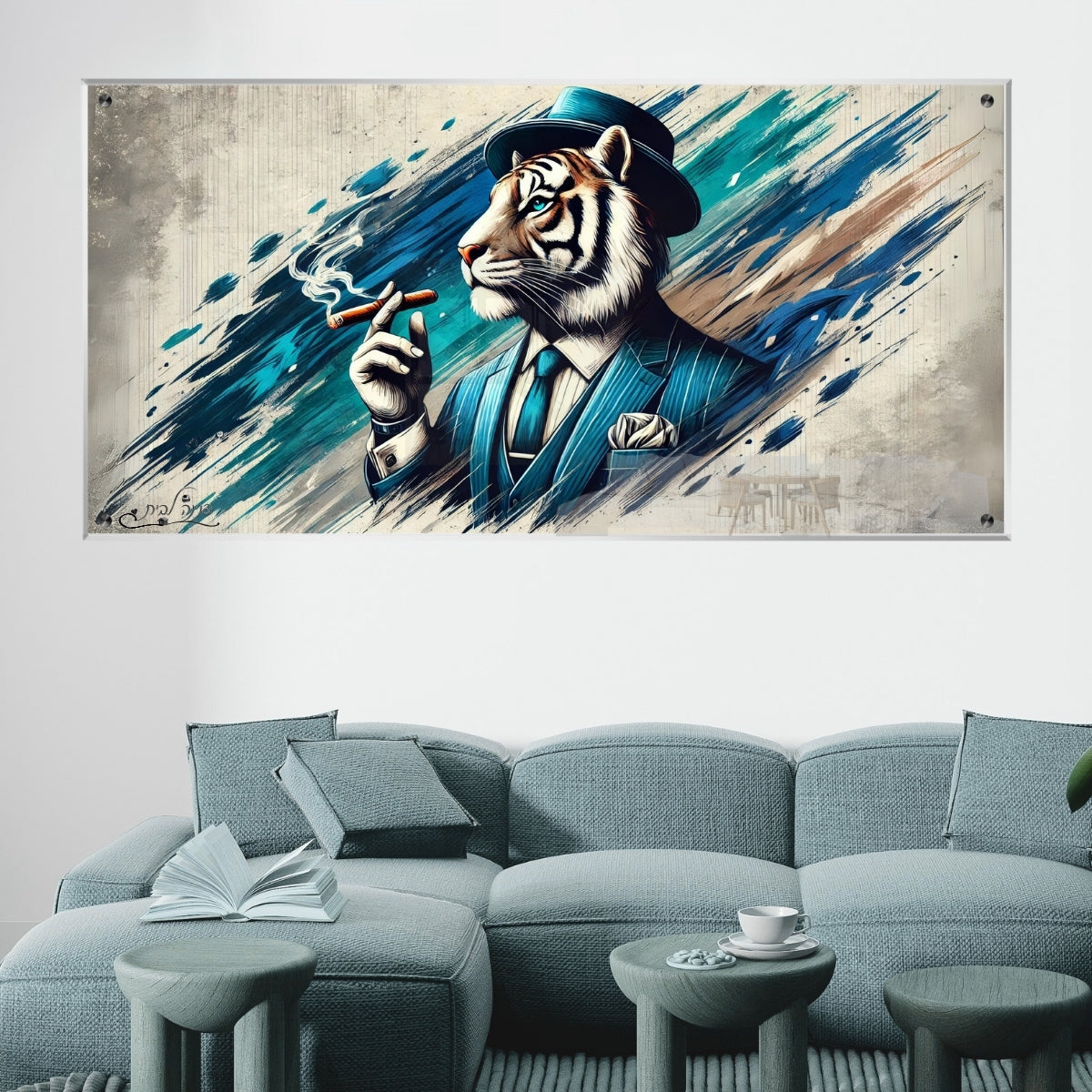 תמונות מודפסות על זכוכית בעיצוב ייחודי, משדרגות את עיצוב הפנים. יוצרות אווירה חמימה ואלגנטית בבית.