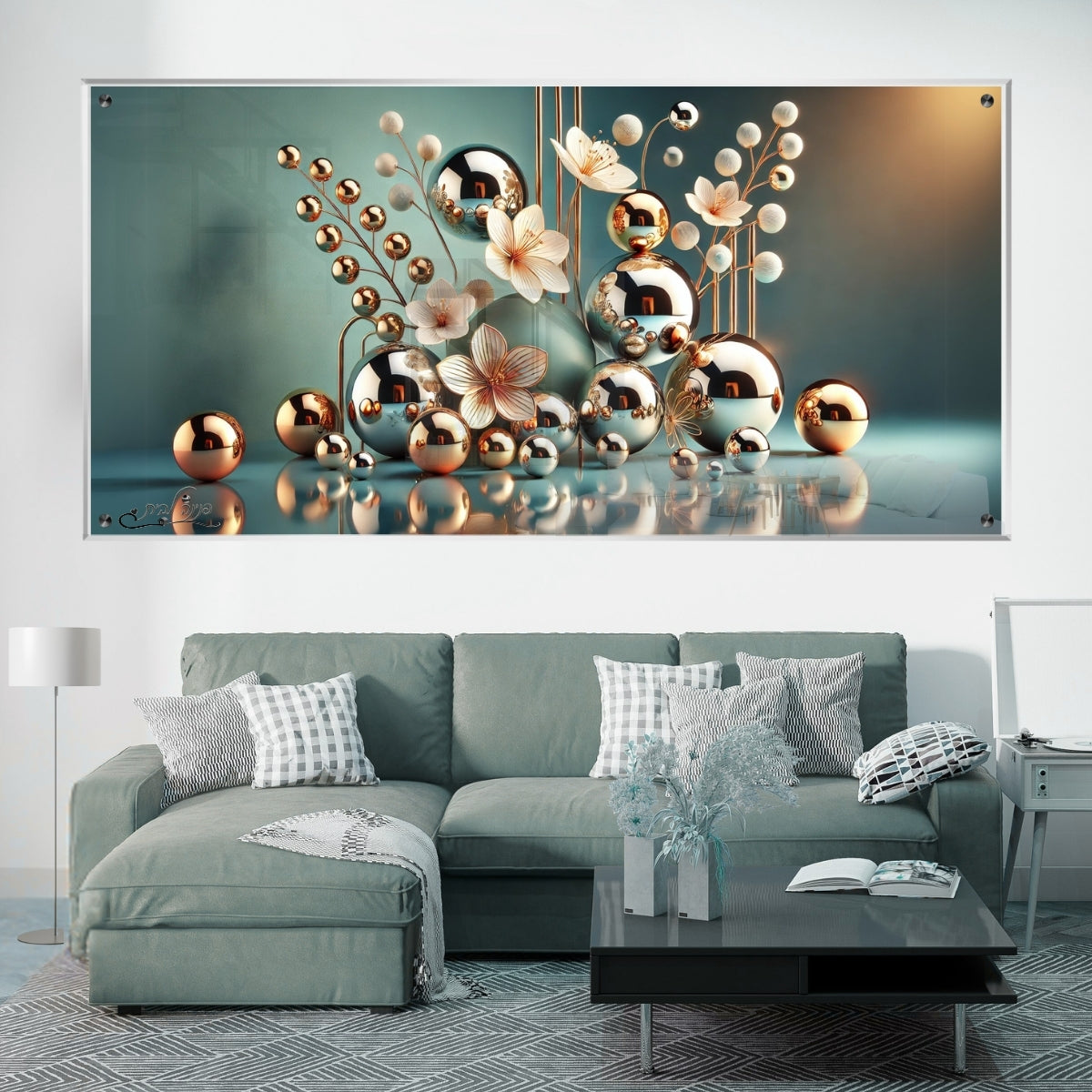 תמונות זכוכית מעוצבות, נבחרות בקפידה כדי לשדרג את עיצוב הבית. משלבות איכות הדפסה גבוהה עם זכוכית יוקרתית.