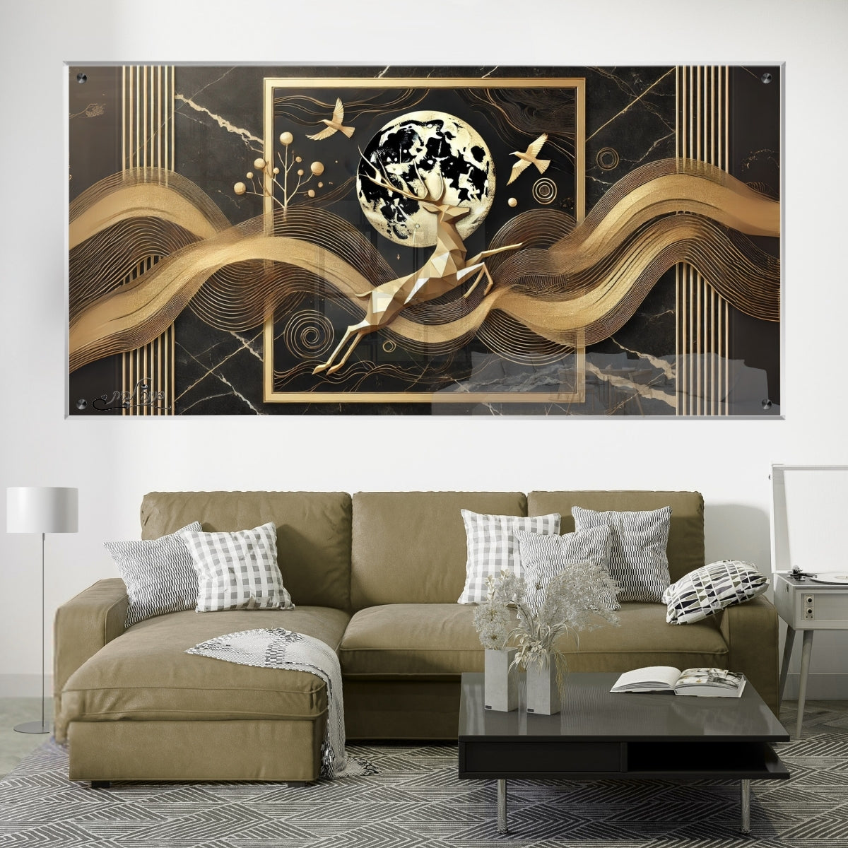 תמונות זכוכית מעוצבות, מעוצבות בהשראת אמנות מודרנית. מתאימות לכל חלל – סלון, משרד או חדר שינה.