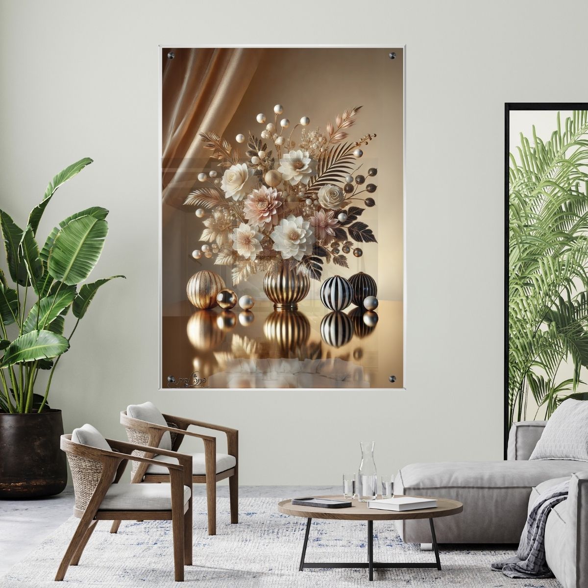 תמונות זכוכית מעוצבות, מעוצבות בהשראת אמנות מודרנית. מוסיפות חן וייחודיות לכל חלל מגורים.