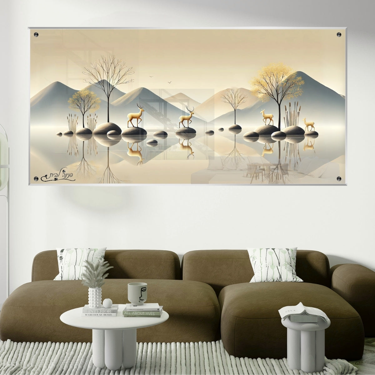 אומנות מודרנית על זכוכית, מוסיפות טאץ' יוקרתי לכל קיר. מעניקות עומק ותחכום לכל עיצוב פנים.