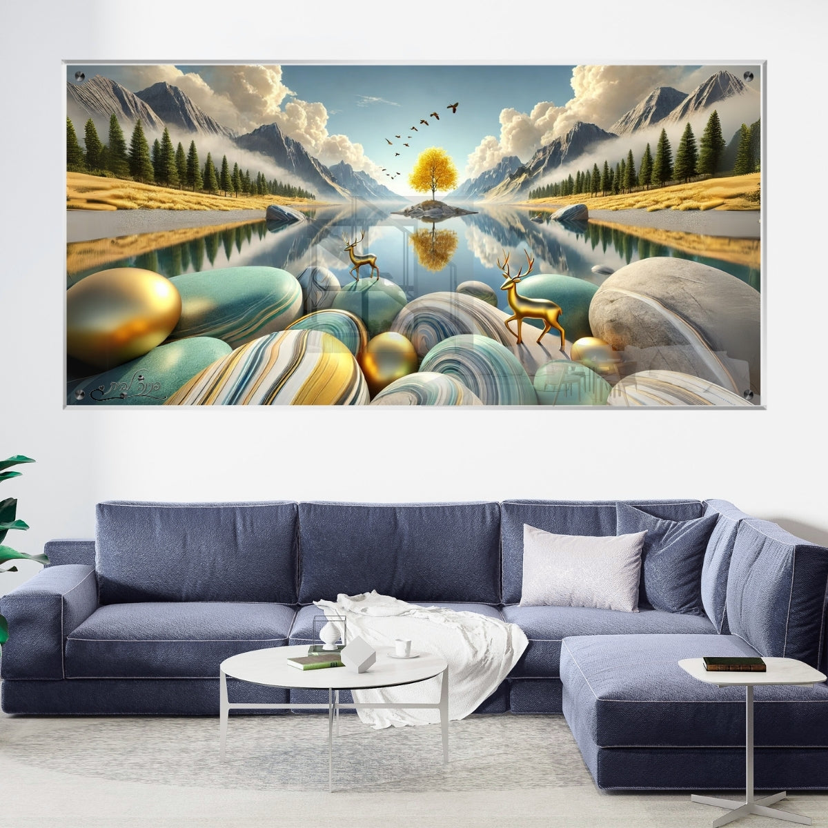 תמונות מודפסות על זכוכית בעיצוב ייחודי, יוצרות אווירה מיוחדת ואלגנטית. משלבות איכות הדפסה גבוהה עם זכוכית יוקרתית.