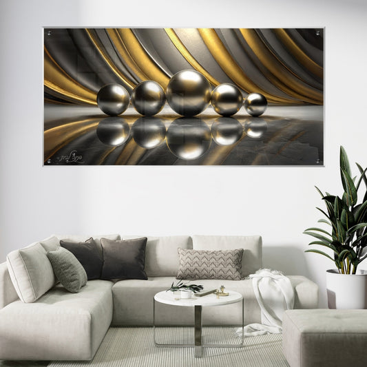 תמונות זכוכית מעוצבות, משדרגות את עיצוב הפנים. יוצרות אווירה חמימה ואלגנטית בבית.