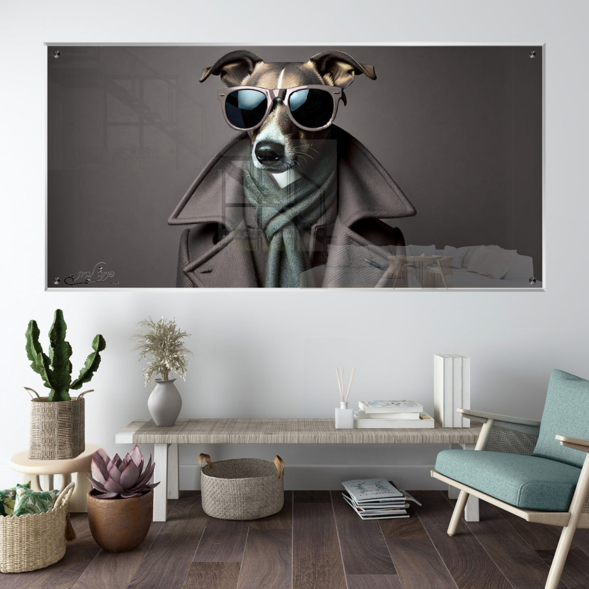 אומנות מודרנית על זכוכית, מוסיפות טאץ' יוקרתי לכל קיר. מעניקות עומק ותחכום לכל עיצוב פנים.