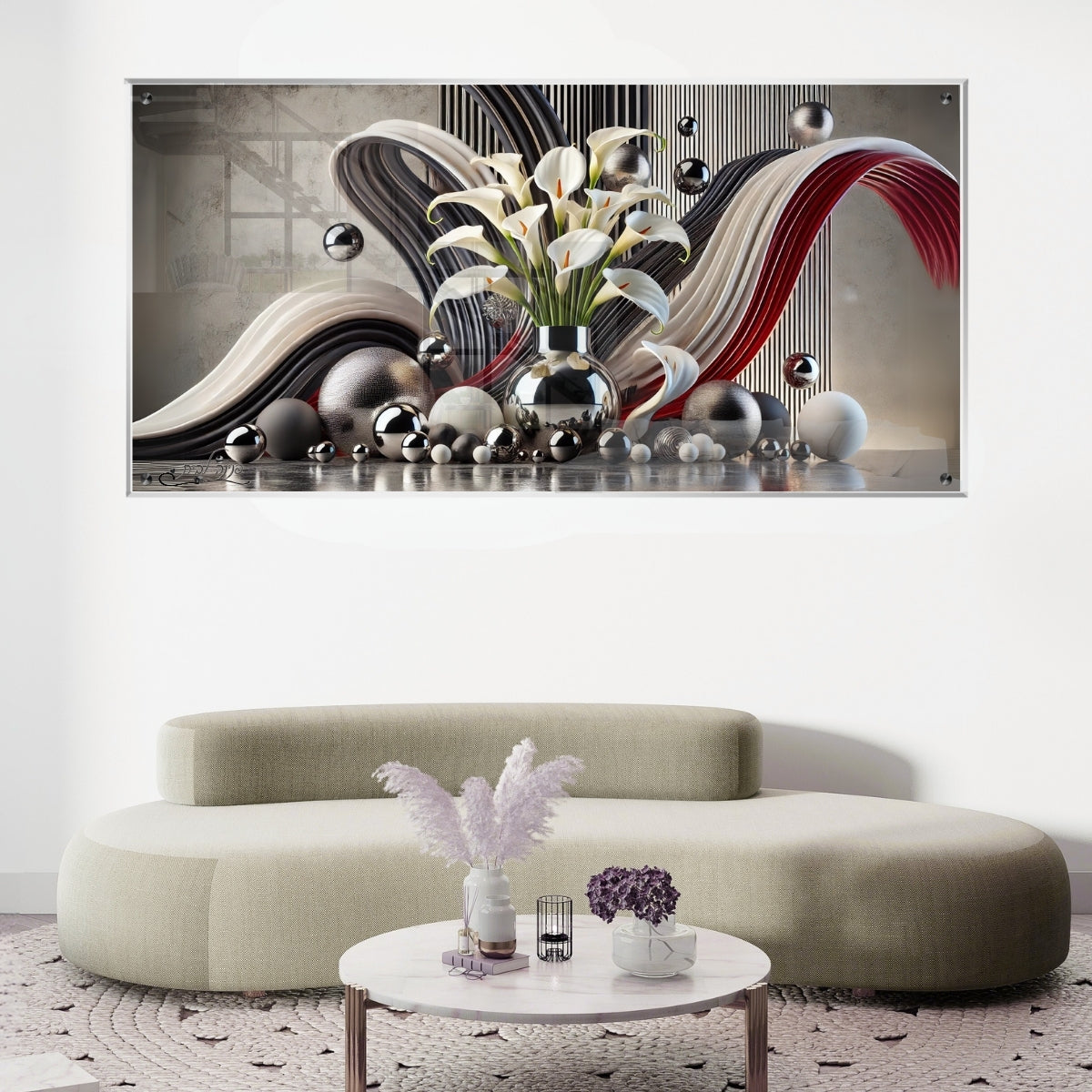 אומנות מודרנית על זכוכית, יוצרות אווירה מיוחדת ואלגנטית. מתאימות לכל חלל – סלון, משרד או חדר שינה.