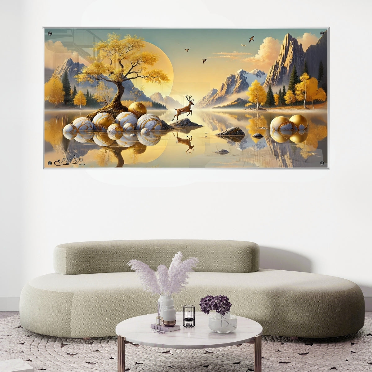 תמונות זכוכית אמנותיות, מוסיפות טאץ' יוקרתי לכל קיר. משלבות איכות הדפסה גבוהה עם זכוכית יוקרתית.