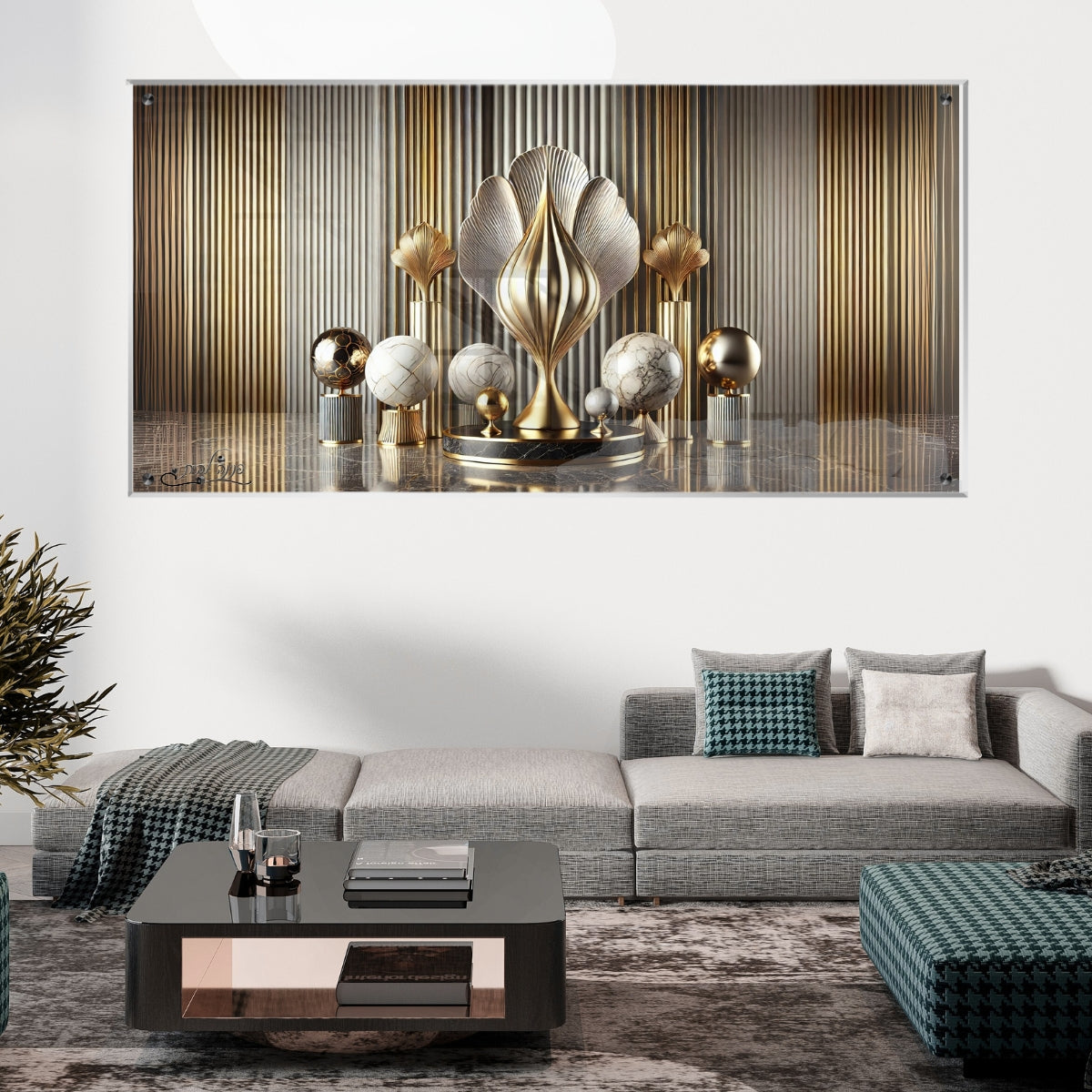 תמונות זכוכית מעוצבות, יוצרות אווירה מיוחדת ואלגנטית. משלבות איכות הדפסה גבוהה עם זכוכית יוקרתית.