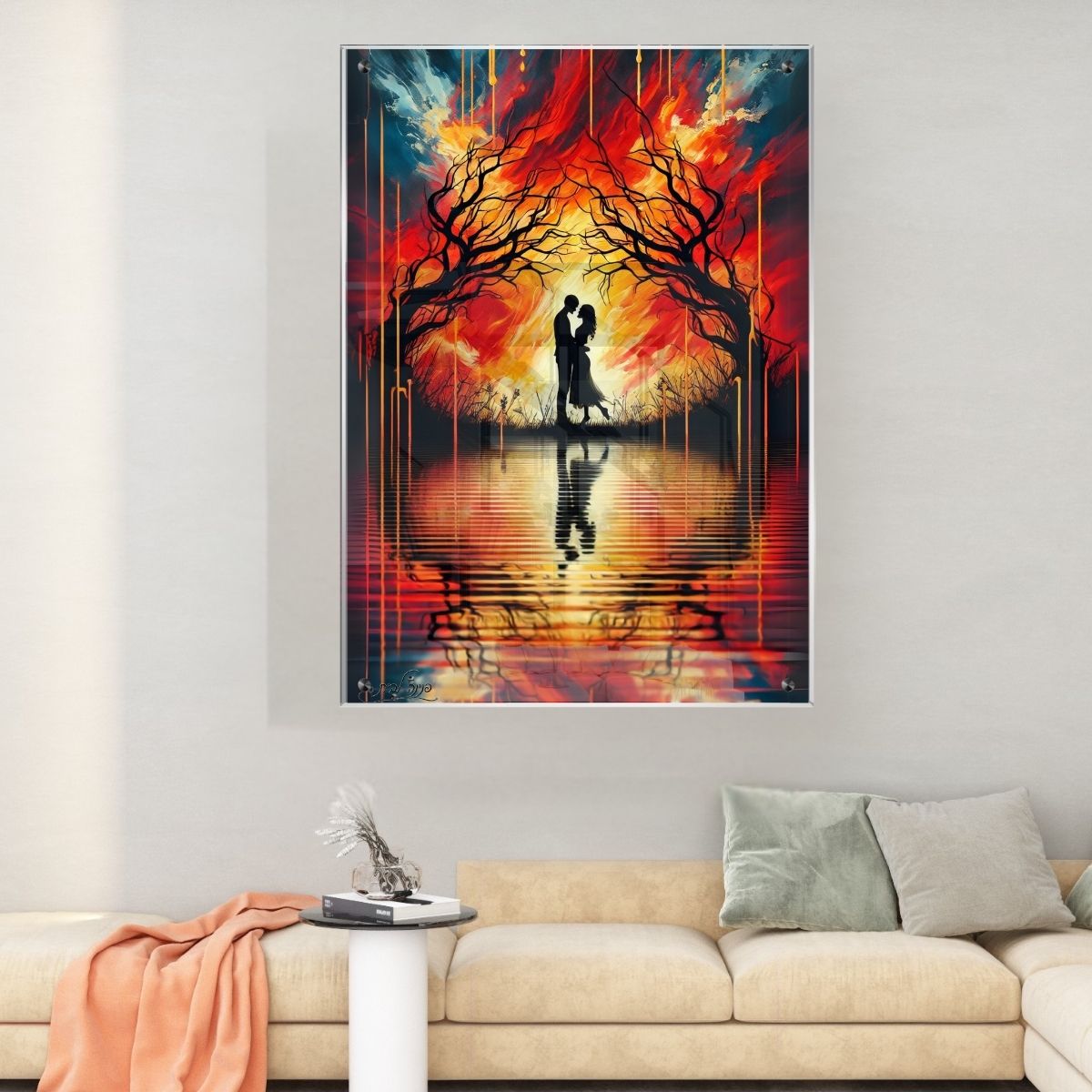 תמונות זכוכית מעוצבות, יוצרות אווירה מיוחדת ואלגנטית. משלבות איכות הדפסה גבוהה עם זכוכית יוקרתית.