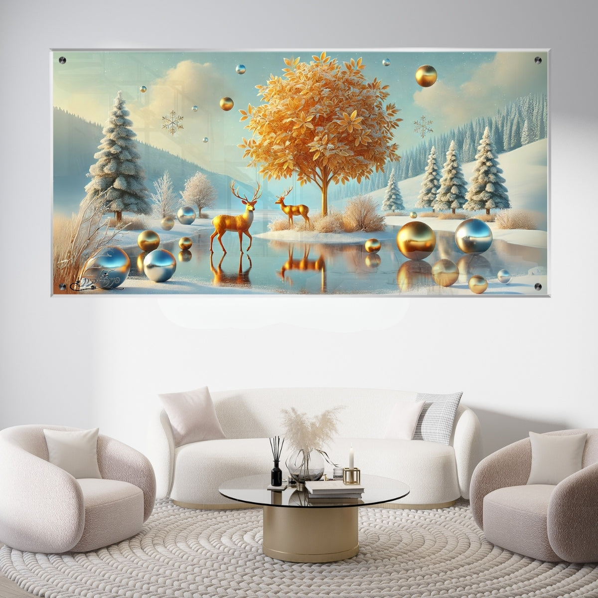 אומנות מודרנית על זכוכית, מוסיפות טאץ' יוקרתי לכל קיר. מעניקות עומק ותחכום לכל עיצוב פנים.