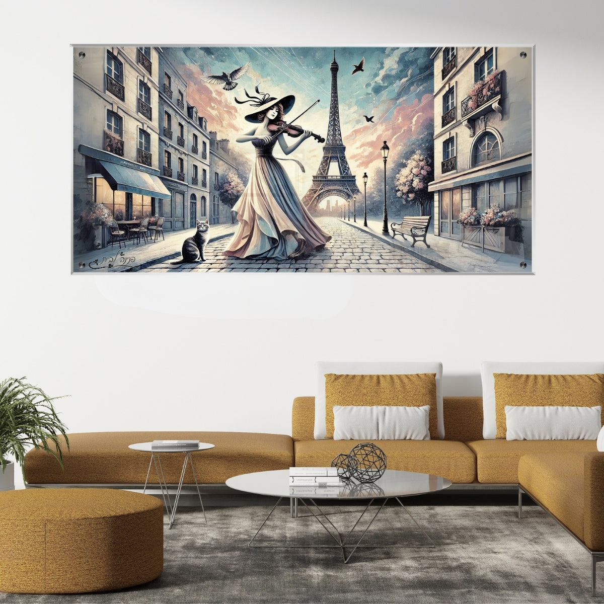 תמונות מודפסות על זכוכית בעיצוב ייחודי, יוצרות אווירה מיוחדת ואלגנטית. משלבות איכות הדפסה גבוהה עם זכוכית יוקרתית.