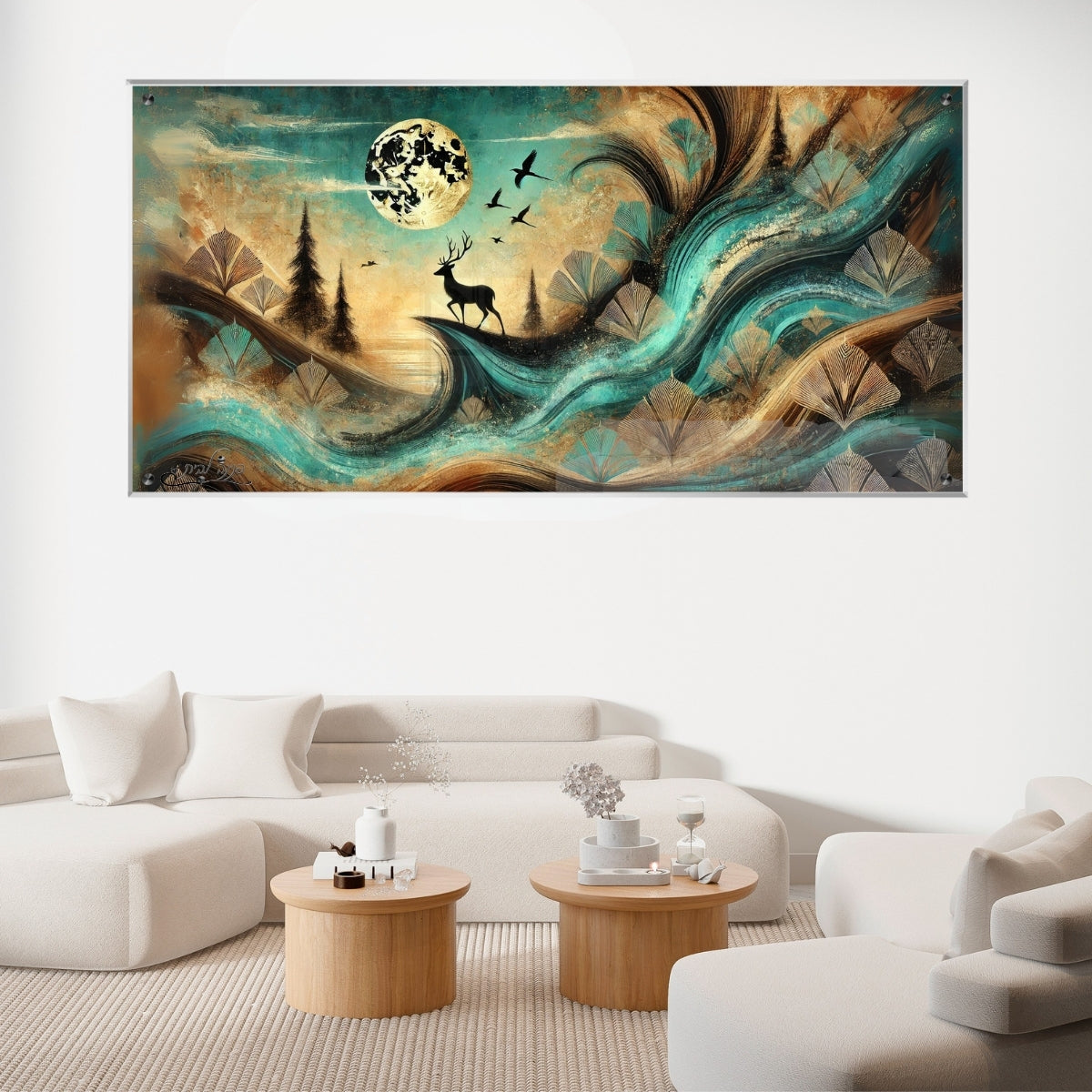 אומנות מודרנית על זכוכית, מוסיפות טאץ' יוקרתי לכל קיר. משלבות איכות הדפסה גבוהה עם זכוכית יוקרתית.