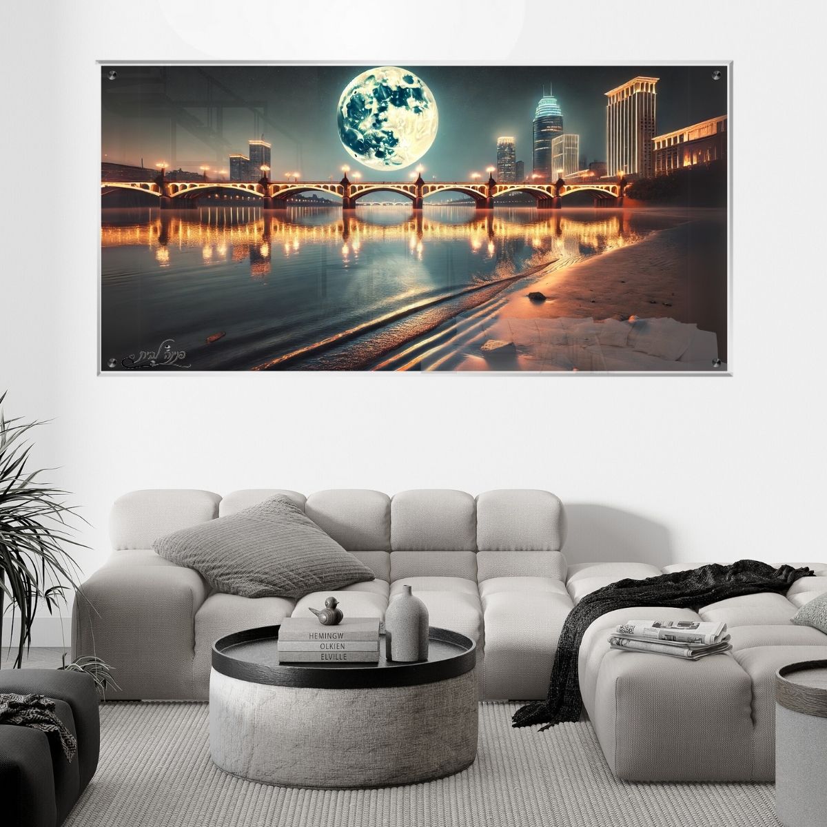 אומנות מודרנית על זכוכית, מעוצבות בהשראת אמנות מודרנית. מתאימות לכל חלל – סלון, משרד או חדר שינה.