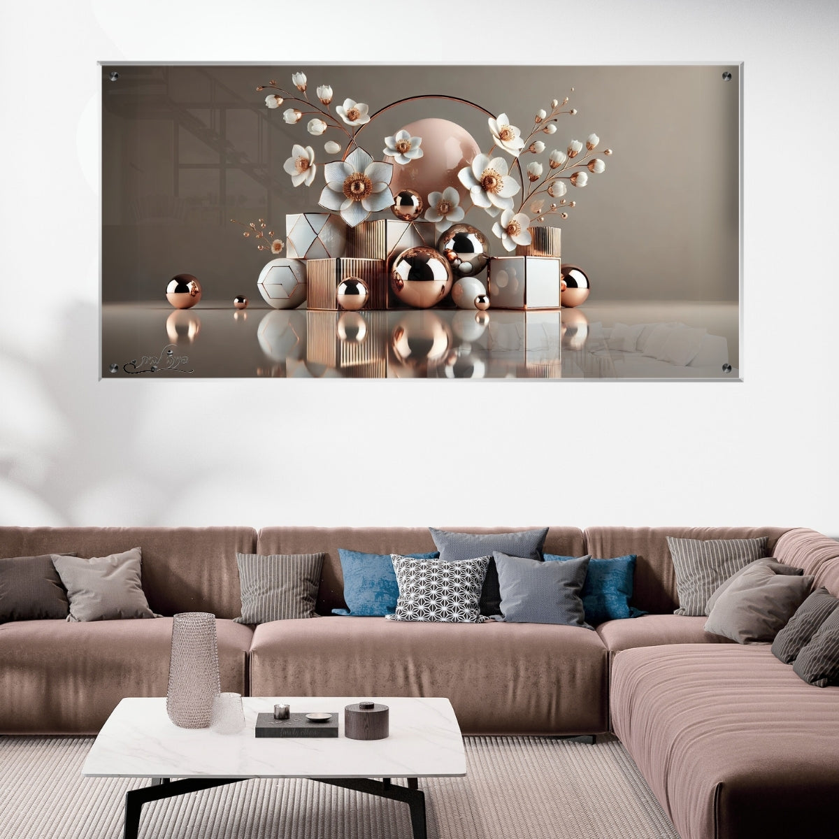 תמונות נוי בזכוכית מרהיבה, מוסיפות טאץ' יוקרתי לכל קיר. מוסיפות חן וייחודיות לכל חלל מגורים.