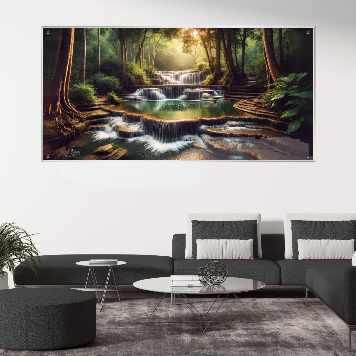 תמונות זכוכית מעוצבות, מעוצבות בהשראת אמנות מודרנית. מתאימות לכל חלל – סלון, משרד או חדר שינה.