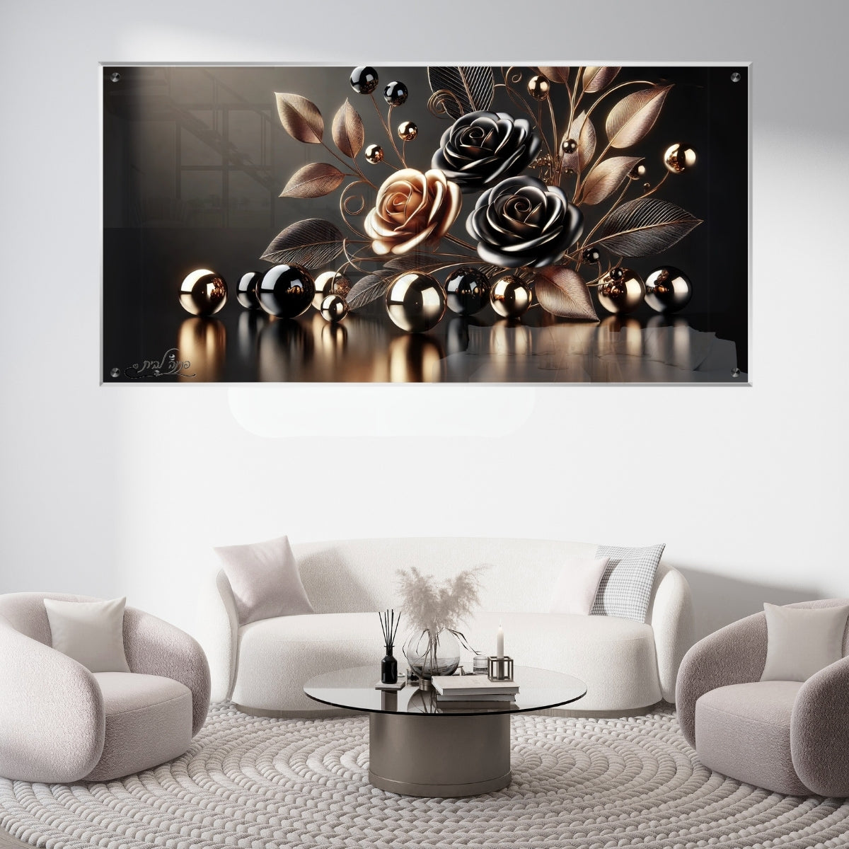 תמונות זכוכית מעוצבות, יוצרות אווירה מיוחדת ואלגנטית. מוסיפות חן וייחודיות לכל חלל מגורים.